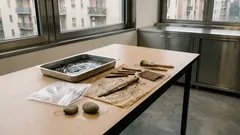 Scoperto in Svezia un cane preistorico deposto in un lago con un pugnale d’osso